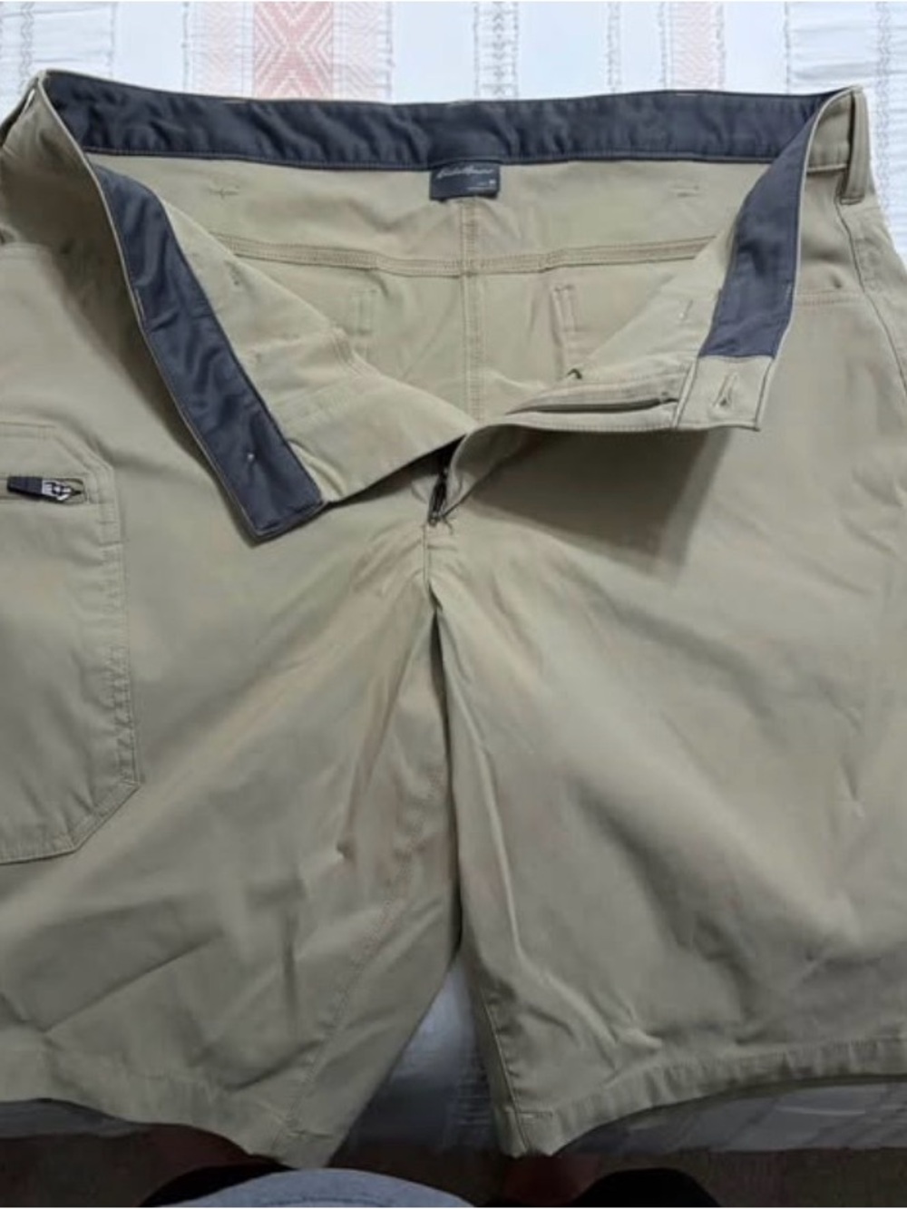 Eddie Bauer Men's Tan Performance Shorts